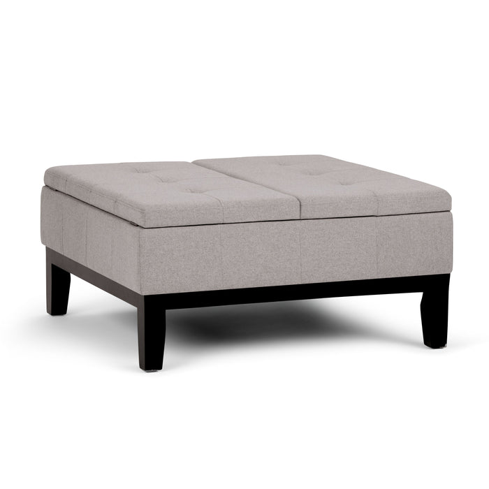 Dover - Square Coffee Table Storage Ottoman