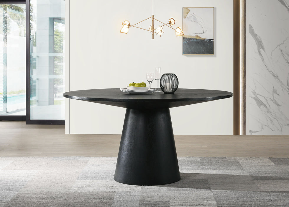 Jasper - Wide Contemporary Round Dining Table