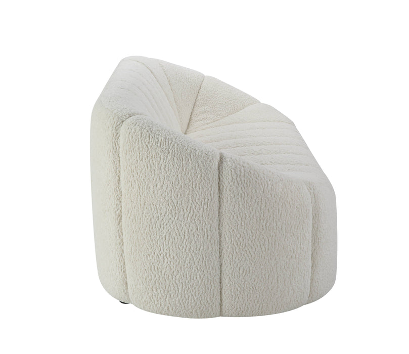 Osmash - Teddy Sherpa Sofa - White