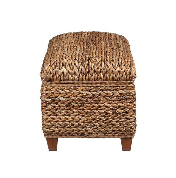 Laughton Collection - Laughton Hand-woven Storage Trunk Amber