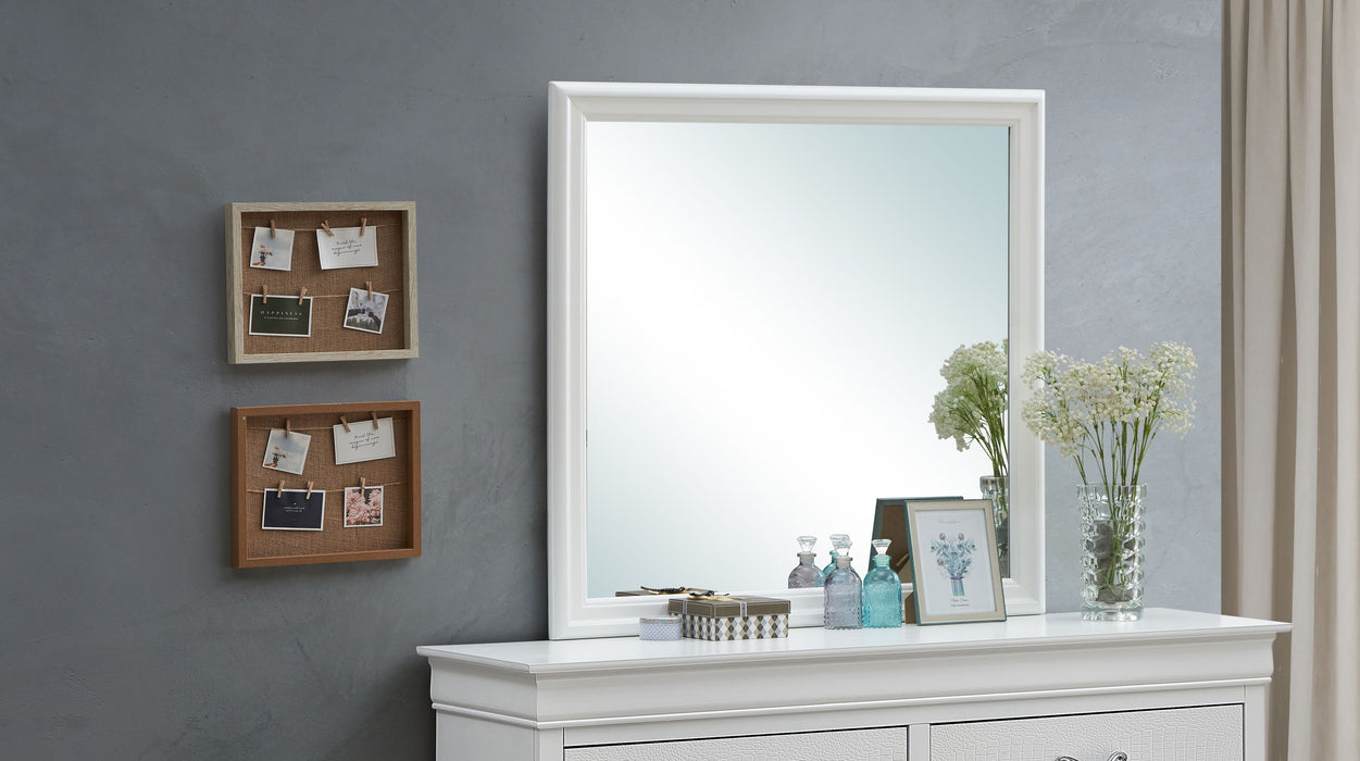 Lorana - G6590-M Mirror - Silver Champagne