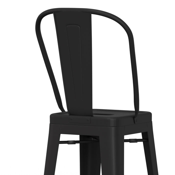 Fletcher - 24" Metal Counter Height Stool (Set of 2)