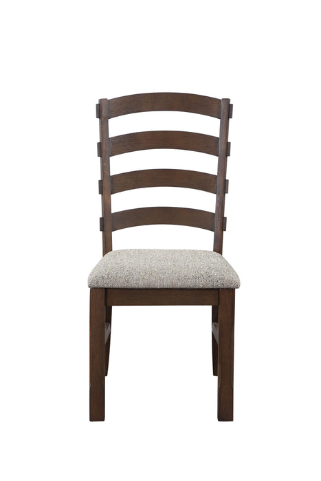 Pascaline - Rustic Side Chair (Set of 2) - Gray / Brown