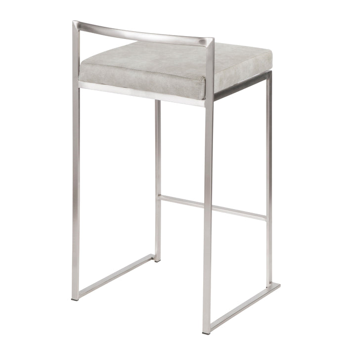 Fuji - Elegant Design Contemporary Stackable Counter Stool