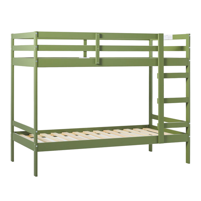 Modern Simple Solid Wood Bunk Bed