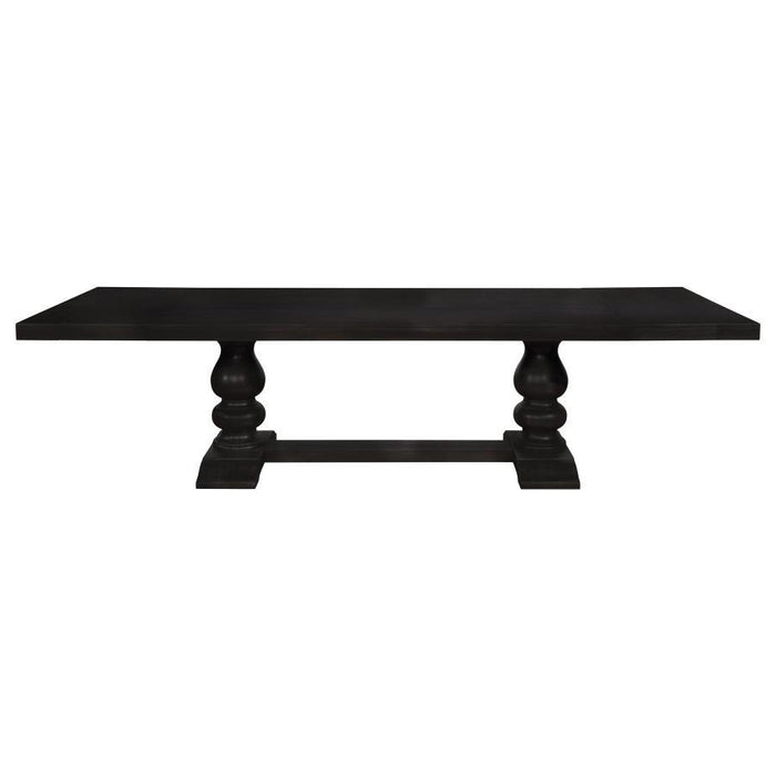 Phelps Collection - Phelps Rectangular Dining Table Antique Noir