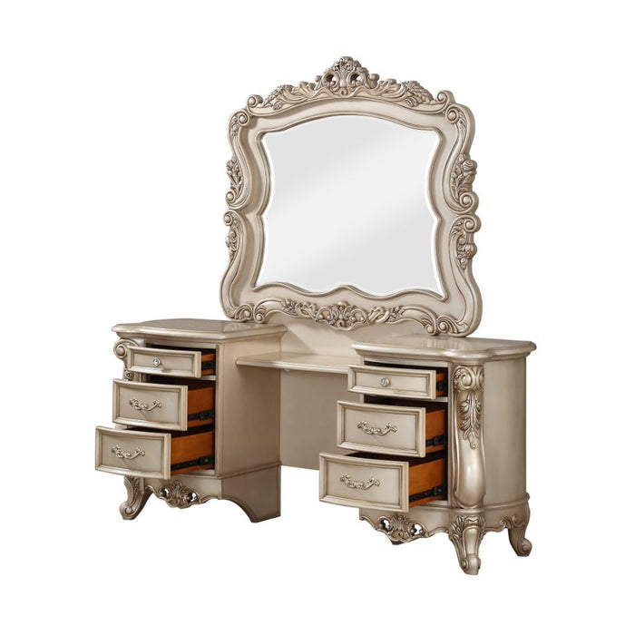 Gorsedd - Vanity Desk - Antique White