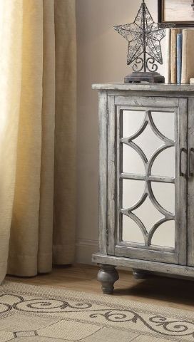 Velika - Weathered Console Table - Gray