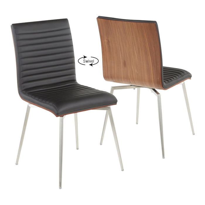 Mason - Contemporary Dining Chair (Set of 2) With Swivel