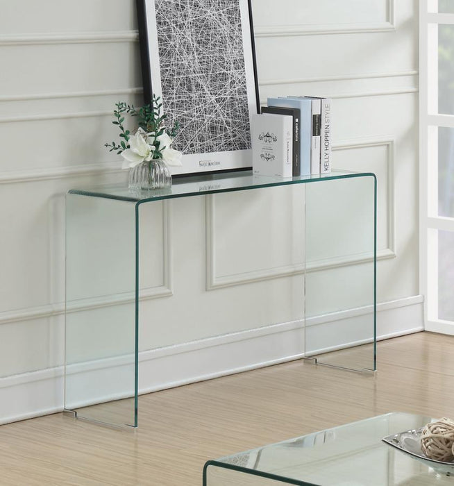 Rectangular Sofa Table Clear