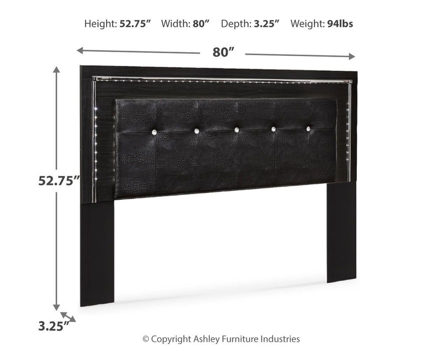 Kaydell - Upholstered Panel Headboard