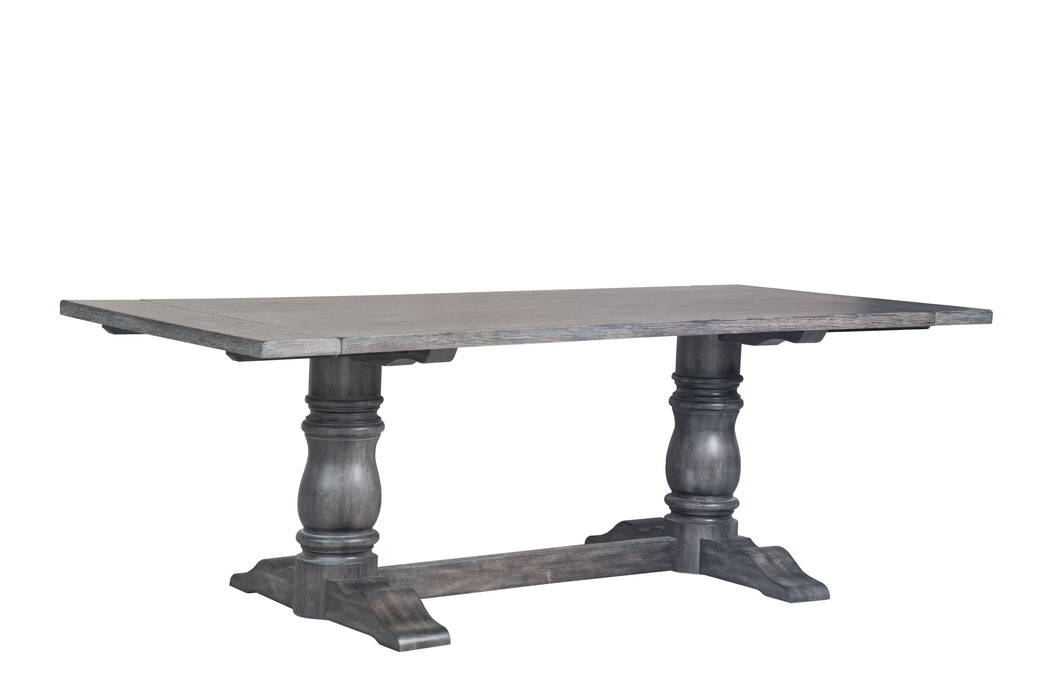 Leventis - Dining Table - Weathered Gray