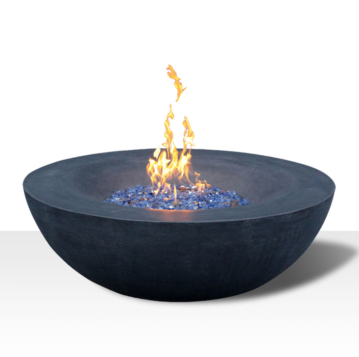 Outdoor Concrete Propane Gas Fire Pit Bowl