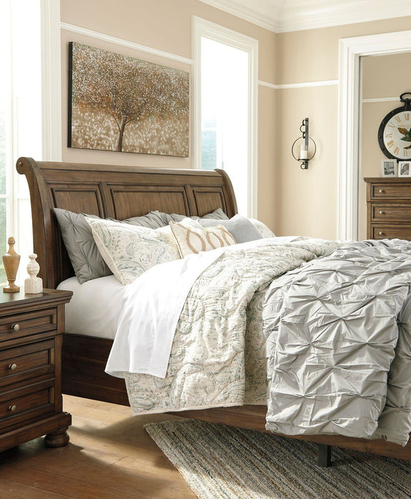 Flynnter - Storage Sleigh Bed