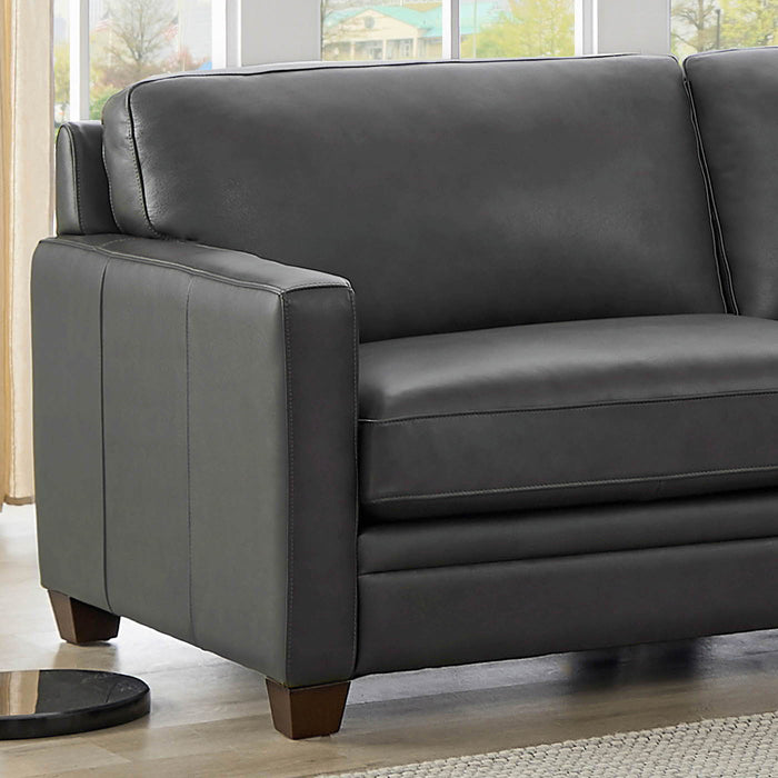 Naples - Leather Sectional