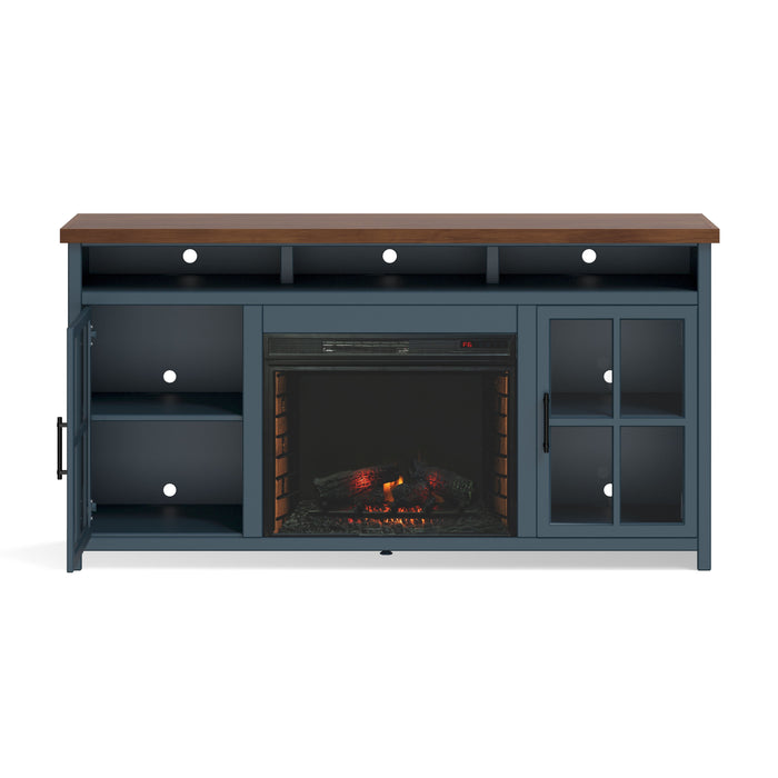 Nantucket - 74" Fireplace TV Stand Console