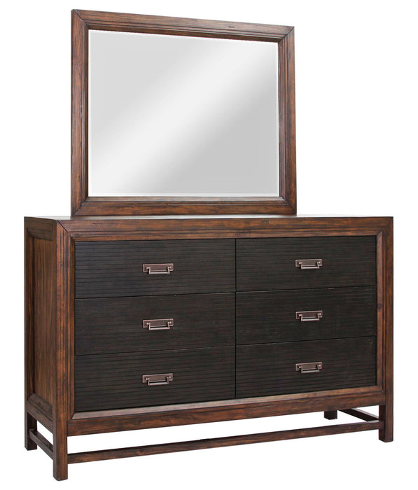 Branson - Dresser - Two-Toned Rustic Buckeye