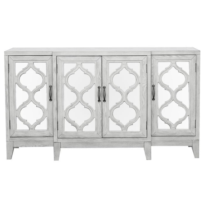 4-door Accent Cabinet Antique White