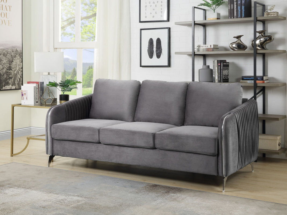 Hathaway - Velvet Modern Chic Sofa Couch