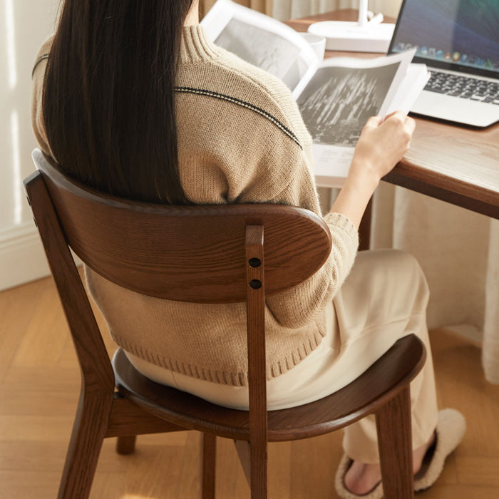 Simple Dining Chair, Solid Chair Table For Living Room Chair