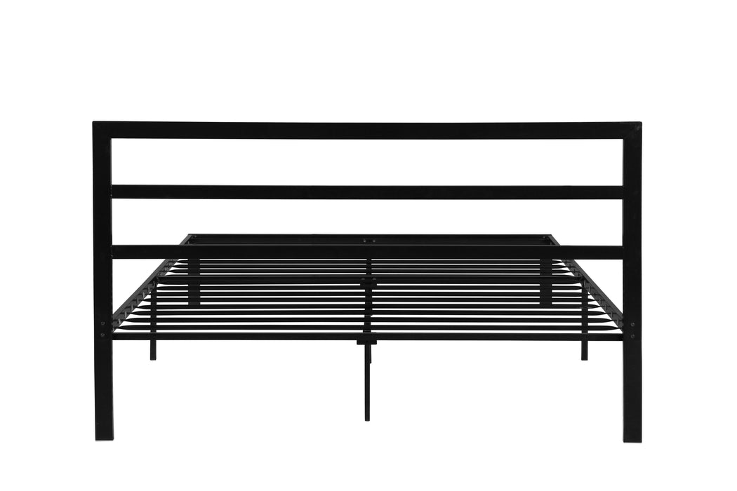 Metal Bed Frame With Headboard