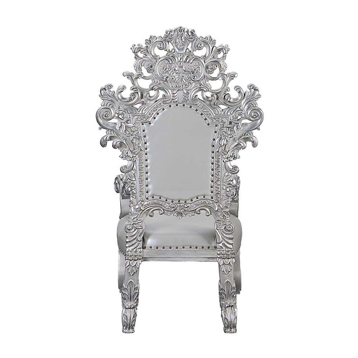 Valkyrie - Arm Chair (Set of 2) - Antique Platinum