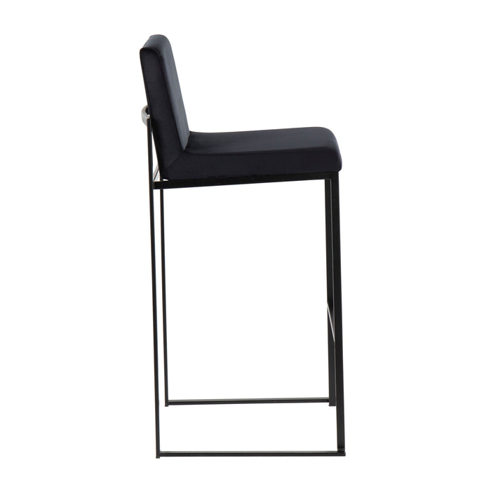 Fuji - Contemporary High Back Barstool Elegant Design