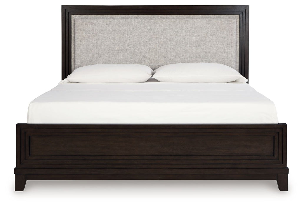 Neymorton - Upholstered Panel Bed