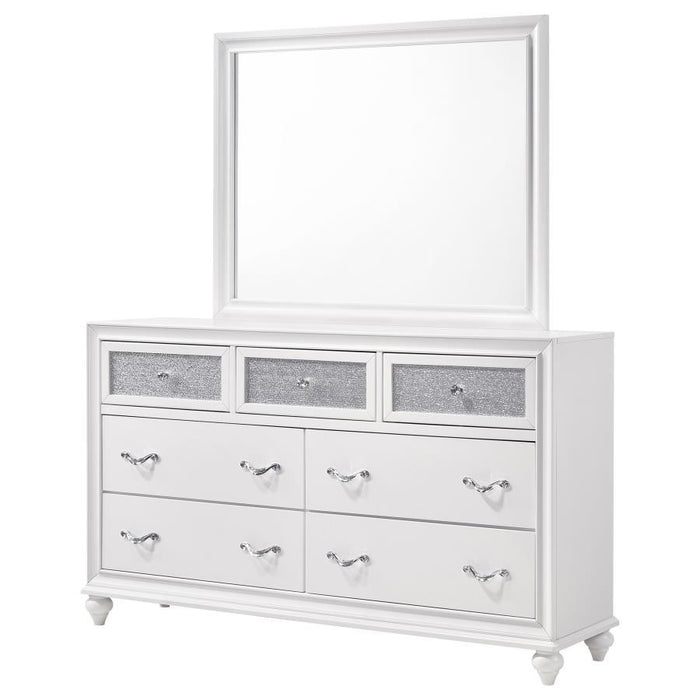 Barzini - 7-drawer Dresser With Mirror