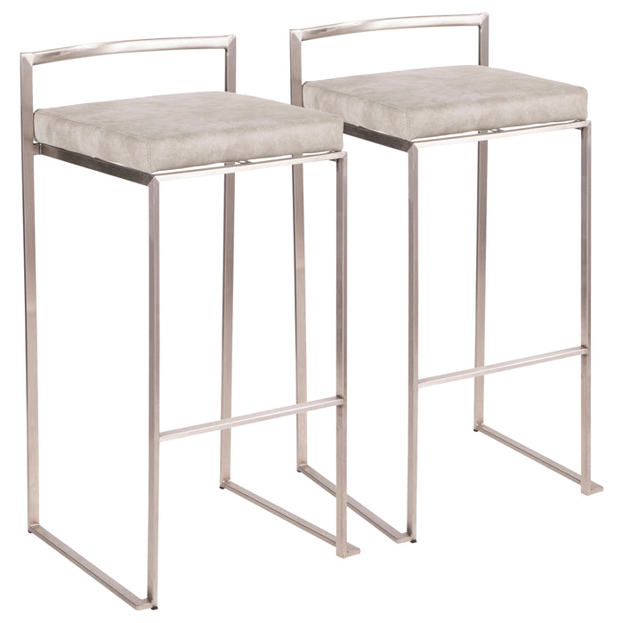 Fuji - Contemporary And Elegant Design Stackable Barstool