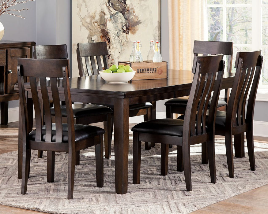 Haddigan - Dark Brown - Rectangular Dining Room Extension Table