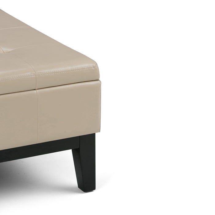 Dover - Square Coffee Table Storage Ottoman