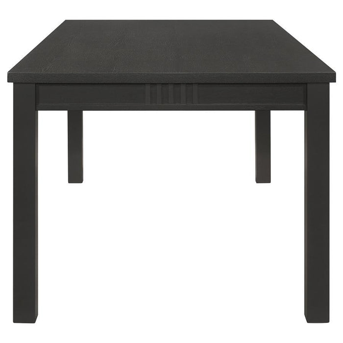 Marbrisa - Rectangular Dining Table - Matte Black