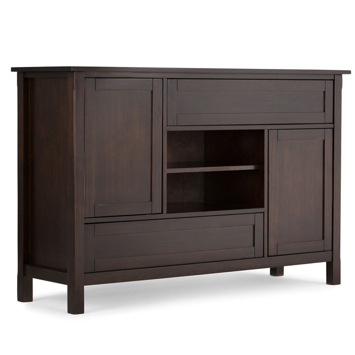 Sidney - 54" Tall TV Stand - Dark Chestnut Brown