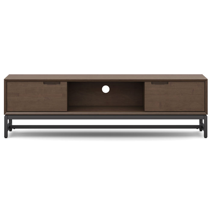 Banting - 72" Low TV Stand - Walnut Brown