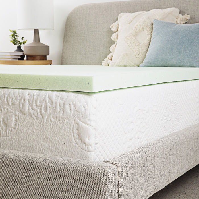 Bridgevine Home - 2" Cool Gel Memory Foam Mattress Topper