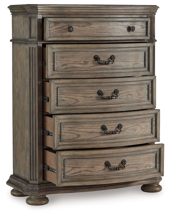 Ardenfield - Light Brown - Five Drawer Chest