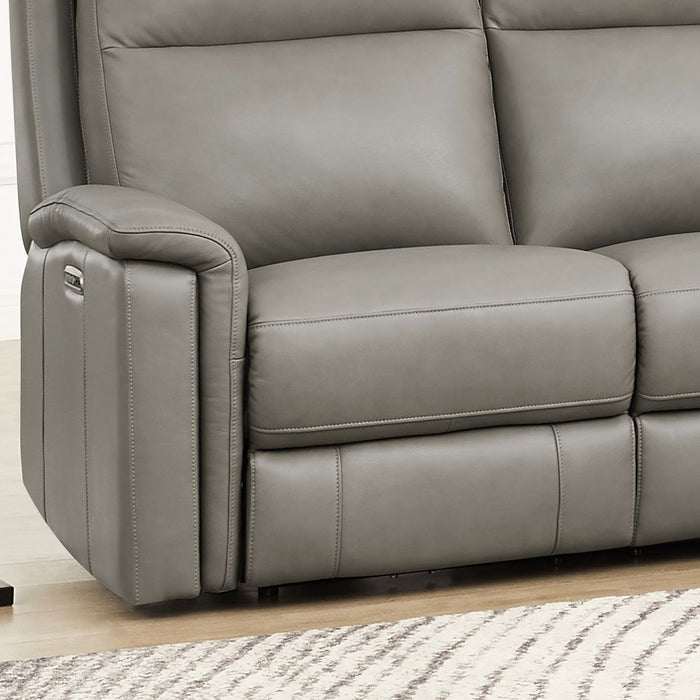 Stanfield - Power Headrest Zero Gravity Reclining Sofa - Gray