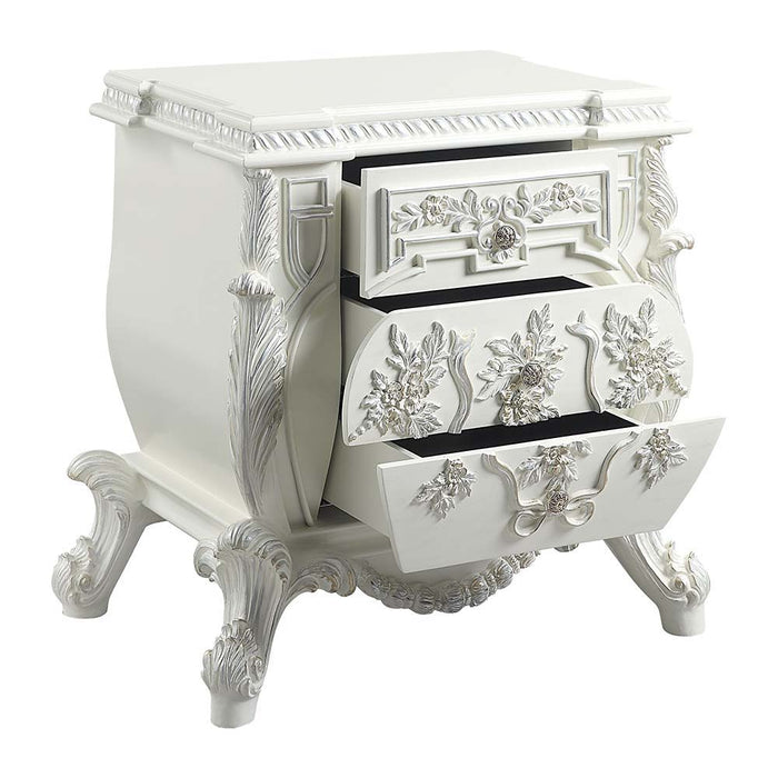 Vanaheim - Nightstand - Antique White Finish