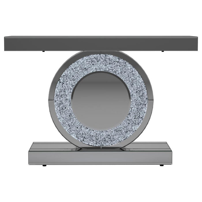 Rectangular Console Table Silver