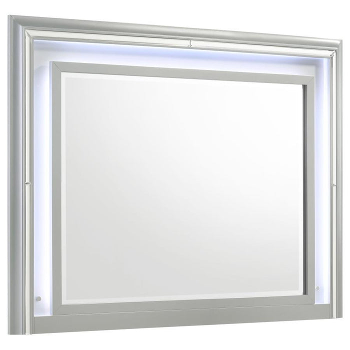 Veronica - Dresser Mirror - Light Silver