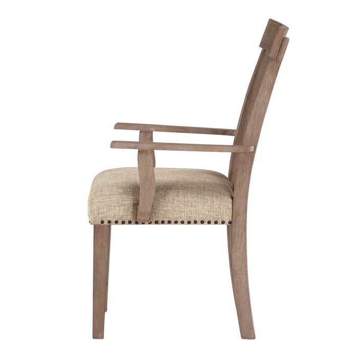 Nathaniel - Arm Chair (Set of 2) - Maple