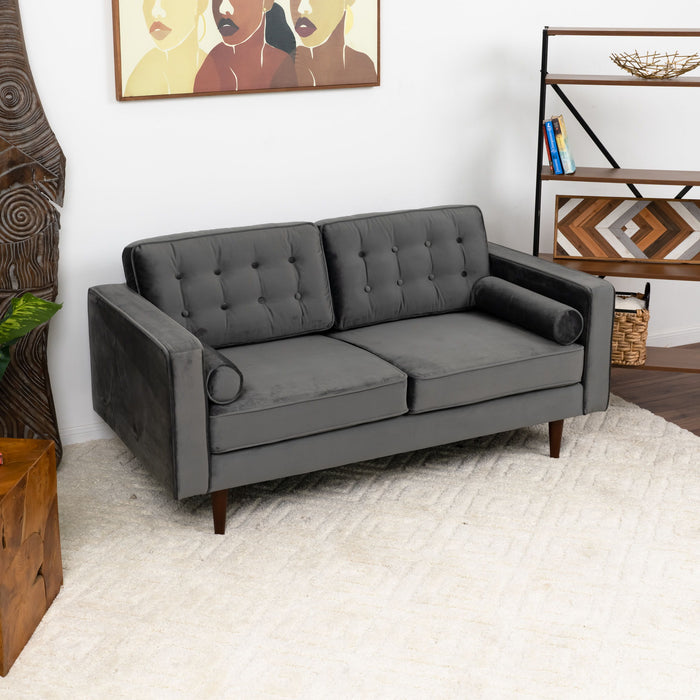 Casey - Velvet Loveseat