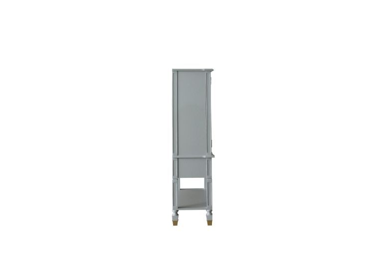 House - Marchese Cabinet - Pearl Gray Finish