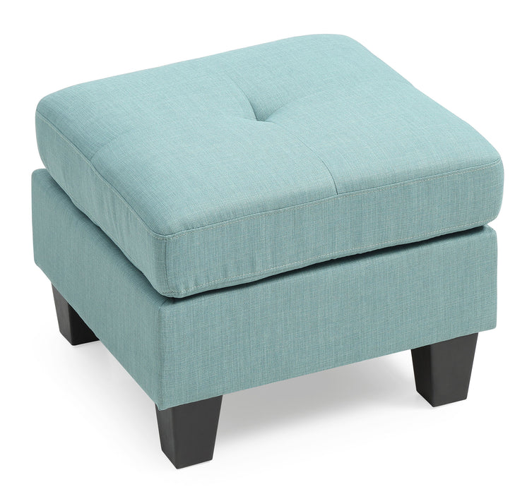 Newbury - G500-O Ottoman - Teal