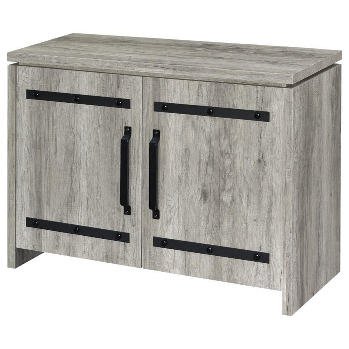 2-door Accent Cabinet Grey Driftwood