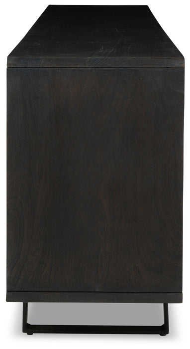 Bellwick - Natural / Brown - Accent Cabinet