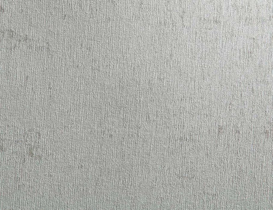 Qunsia - Sofa - Light Gray Linen & Champagne Finish