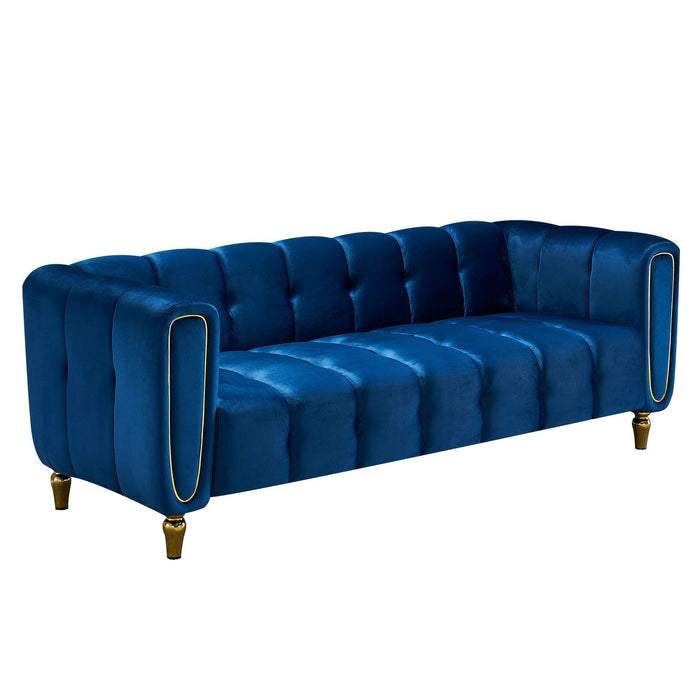 Modern Velvet Sofa For Living Room