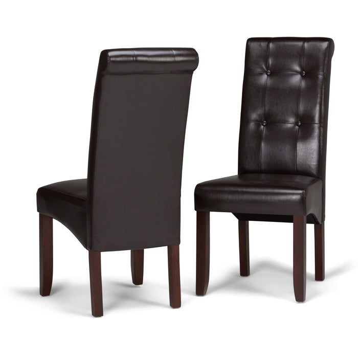 Cosmopolitan - Deluxe Tufted Parson Chair (Set of 2)